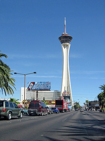 Las Vegas aus dem Auto