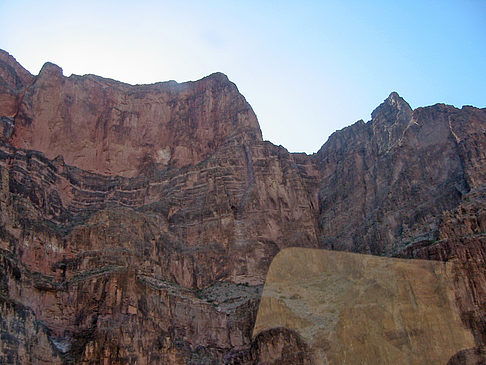 Per Hubschrauber im Grand Canyon