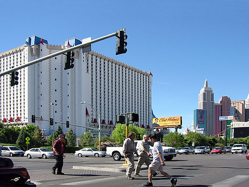 Las Vegas aus dem Auto Fotos